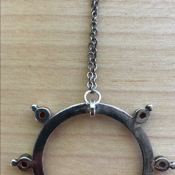 SOLD 🙌🏼 Sterling + Gemstones Chakras Circle Pendant - Picture 6 of 7